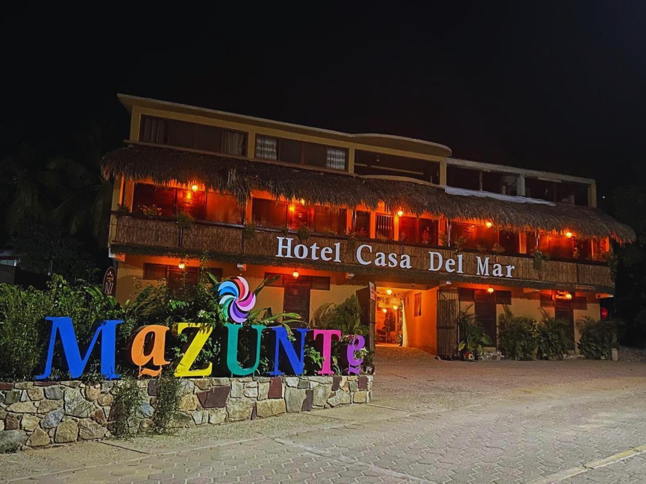 Hotel Casa Del Mar Mazunte Santa María Tonameca 外观 照片